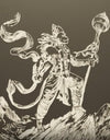 Protector Hanuman Godform Pendant with Chain