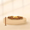 Genuine Paanch Mukhi Modern Rudraksha Bracelet With Gold Plating.