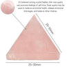 Rose Quartz Pyramid for Positive Energy