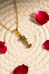 Gold Plated Laxmi Mataji Pendant with Chain