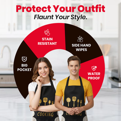 Waterproof Kitchen Apron for Women