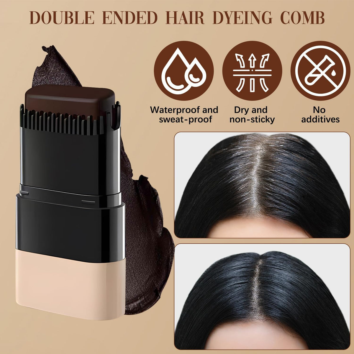 Japanese Instant Hair Dye comb ( नारी )