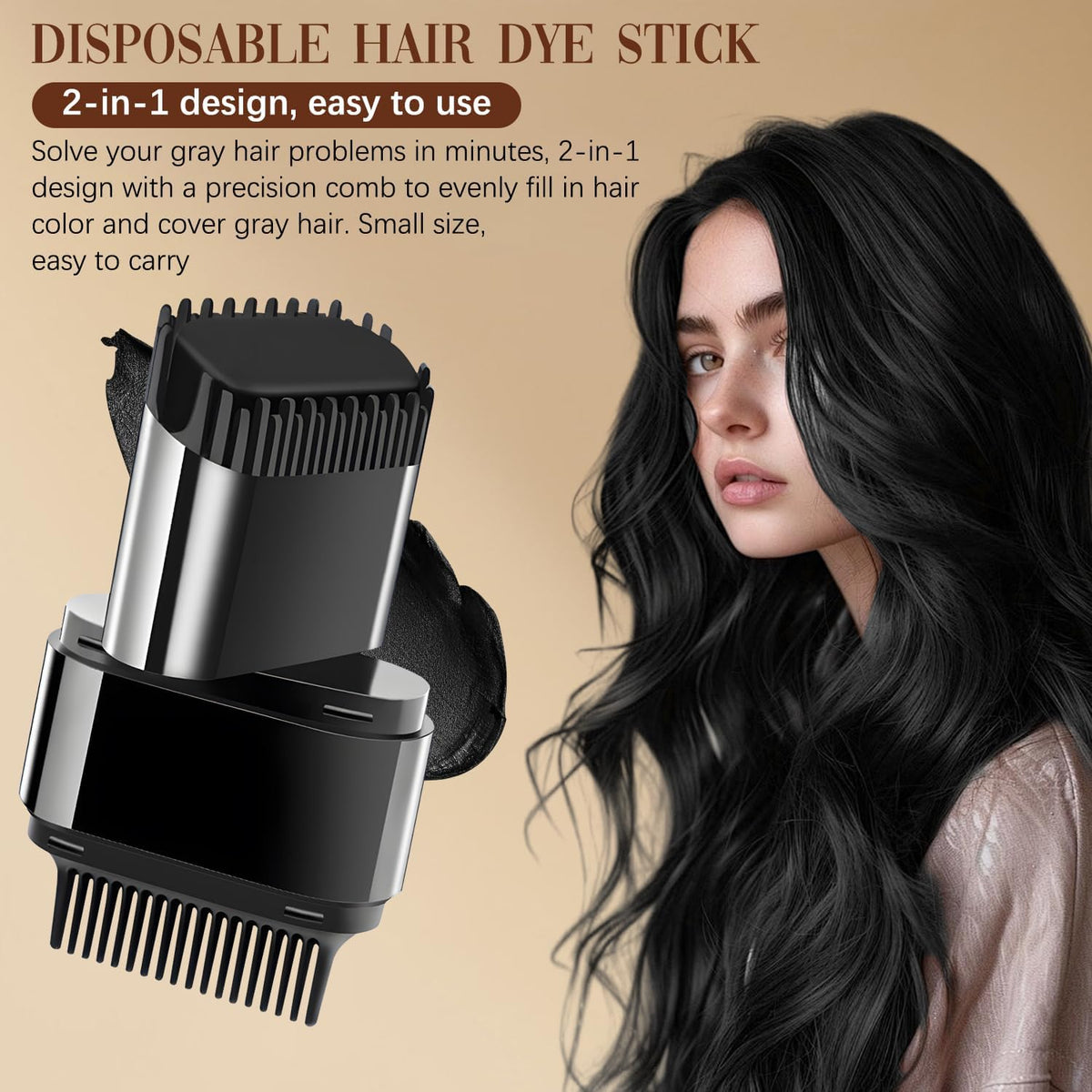 Japanese Instant Hair Dye comb ( नारी )