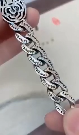 Six-Character Mantra Nine-Eyed Dzi Bead Bracelet